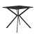 Masa bucatarie HTAT-9206 negru patrata [en.casa] HausGarden Leisure