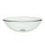 Chiuveta rotunda de blat Kiwa 42 x 42 x 13,8 cm sticla transparent [neu.haus] HausGarden Leisure