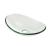 Chiuveta rotunda de blat Kiwa 47 x 30,5 x 13 cm sticla transparent [neu.haus] HausGarden Leisure