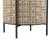Masuta cafea Beaumont 45 x 35 cm negru/culoarea nisipului [en.casa] HausGarden Leisure