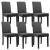 Set  Alma EATDG masa cu 6 scaune maro inchis/gri inchis [en.casa] HausGarden Leisure
