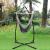 [casa.pro]® Hamac fotoliu gri cu cadru metalic  - (100x100cm) HausGarden Leisure