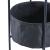 Beistelltisch Suonenjoki 59x47cm Schwarz / Walnussoptik [en.casa] HausGarden Leisure