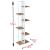 Suport pentru plante Tohmajarvi 120x34x21 cm efect nuc alb [en.casa] HausGarden Leisure