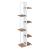 Suport pentru plante Tohmajarvi 120x34x21 cm efect nuc alb [en.casa] HausGarden Leisure