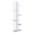 Suport pentru plante Tohmajarvi 120x34x21 cm alb marmorat alb [en.casa] HausGarden Leisure