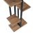 Suport pentru plante Tohmajarvi 120x34x21 cm efect nuc negru [en.casa] HausGarden Leisure