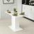 Masa living Galten 75x120x60cm alb [en.casa] HausGarden Leisure