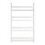Kinderregal Sotenäs 120x74x10cm Weiß [en.casa] HausGarden Leisure