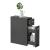 Dulap baie Kauhajoki 61 x 20 x 45 cm gri inchis [en.casa] HausGarden Leisure