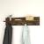 Cuier perete Hammarö 80x13x18cm pal stejar artisan [en.casa] HausGarden Leisure