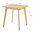 Masa bucatarie Narpes 75 x 70 x 70 cm pt 2 persoane [en.casa] HausGarden Leisure