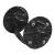 Masuta laterala Holeby 56 x 38 cm negru marmorat [en.casa] HausGarden Leisure