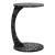 Masuta laterala Holeby 56 x 38 cm negru marmorat [en.casa] HausGarden Leisure