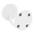 Masuta laterala Holeby 56 x 38 cm alb [en.casa] HausGarden Leisure