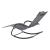 Balansoar gradina Caracena DG 120 Kg gri inchis [en.casa] HausGarden Leisure