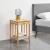 Noptiera Ranua 51x40x35cm bambus natur [en.casa] *81394605* HausGarden Leisure