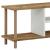 Masa TV Eroskobing  43x120x29 cm efect lemn alb [en.casa] HausGarden Leisure