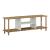 Masa TV Eroskobing  43x120x29 cm efect lemn alb [en.casa] HausGarden Leisure