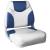 Scaune vapor Capitan set 2 bucati 425 x 410 x 500 mm albastru/alb [pro.tec] HausGarden Leisure