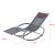 Balansoar gradina Almaluez DG 120 Kg gri inchis [en.casa] HausGarden Leisure