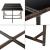 Set 11 piese mobilier gradina Laredo BM maro melir/negru [en.casa] HausGarden Leisure
