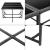 Set 11 piese mobilier gradina Laredo DG gri inchis/negru [en.casa] HausGarden Leisure