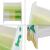 Raft camera copii Pontecesco 74x62x26,5cm alb/verde/galben [en.casa] HausGarden Leisure