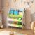 Raft camera copii Pontecesco 74x62x26,5cm alb/verde/galben [en.casa] HausGarden Leisure