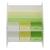 Raft camera copii Pontecesco 74x62x26,5cm alb/verde/galben [en.casa] HausGarden Leisure