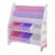 Raft camera copii Pontecesco 74x62x26,5cm alb/lila/roz [en.casa] HausGarden Leisure