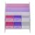 Raft camera copii Pontecesco 74x62x26,5cm alb/lila/roz [en.casa] HausGarden Leisure