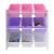 Raft copii Muxia 60x62x26,5cm motiv unicorn alb lila roz [en.casa] HausGarden Leisure