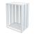 Masa laterala Ronde 43 x 64 x 33 cm alb [en.casa] HausGarden Leisure