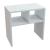 Masa laterala Ravnsborg 50x50x30 cm alb [en.casa] HausGarden Leisure