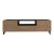 Comoda TV Torsby 140x30x46cm antracit /efect lemn stejar [en.casa] HausGarden Leisure