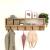 Cuier de perete Astrop 120x22x37cm efect stejar [en.casa] HausGarden Leisure