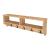 Cuier de perete Astrop 120x22x37cm efect stejar [en.casa] HausGarden Leisure