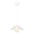 Hängeleuchte Hereford E27 Weiß / Transparent [lux.pro] HausGarden Leisure