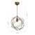 Hängeleuchte Hove E27 Metall Bronze Antik [lux.pro] HausGarden Leisure