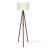 Lampa de podea Rochester 136 cm 1 x E27 efect nuc crem [lux.pro] HausGarden Leisure
