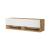 Comoda TV cu 2 usi  Laitila 29,5x100x31,5cm stejar rustic/alb [en.casa] HausGarden Leisure