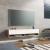 Comoda TV cu 2 usi  Laitila 29,5x140x31,5cm stejar rustic/alb [en.casa] HausGarden Leisure