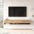 Comoda TV cu 2 usi  Laitila 29,5x180x31,5cm stejar rustic [en.casa] HausGarden Leisure