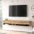 Comoda TV cu 2 usi  Laitila 29,5x180x31,5cm stejar rustic [en.casa] HausGarden Leisure