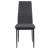 Set Bonn masa cu 6 scaune imitatie de piele gri [en.casa] HausGarden Leisure
