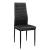 Set Bonn masa cu 6 scaune imitatie de piele negru [en.casa] HausGarden Leisure
