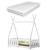 Pat copii Eva cu saltea 70 x 140 cm alb [en.casa] HausGarden Leisure