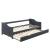 Canapea Sofia cu pat suplimentar extensibil 200 Kg gri inchis [en.casa] HausGarden Leisure