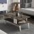 Couchtisch Lycksele 40x90x45 cm Walnussoptik / Weiß [en.casa] HausGarden Leisure